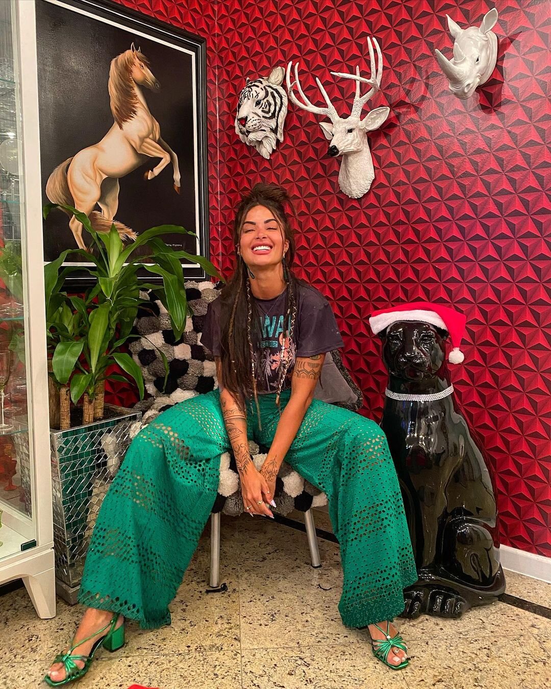 Aline Riscado usando MondaBelle